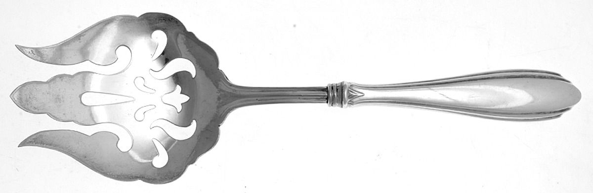 WSC3 (STERLING) Salad Serving Fork with Plated Prongs by Webster Co-1