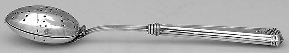 WSC5 (STERLING) Individual Tea Ball Spoon,Hollow,Slvp Bowl by Webster Co-1