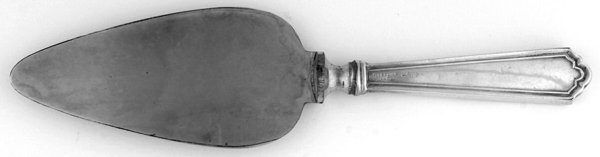 WSC7 (STERLING) Cheese Server with Silverplate Blade by Webster Co-1