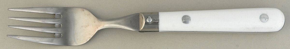 Carnival-White Individual Salad Fork by Wesley-1
