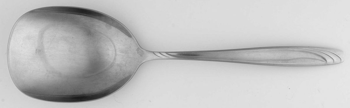 Caribbean (Stainless) Solid Smooth Casserole Spoon by Westminster-1