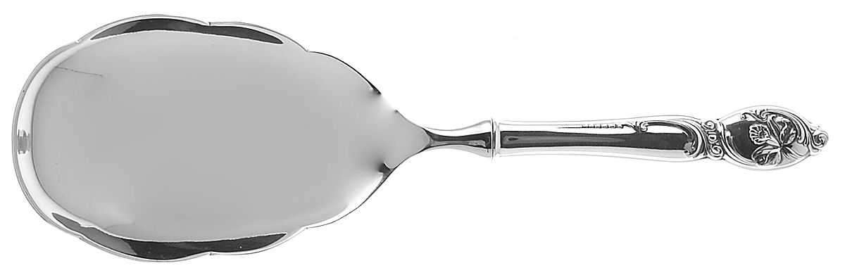 Enchanting Orchid (Sterling, 1950) Rice Spoon-Stainless Bowl by Westmorland Silver-1