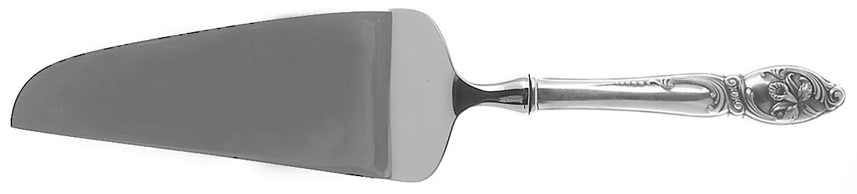 Enchanting Orchid (Sterling, 1950) Pie & Cake Server with Stainless Blade by Westmorland Silver-1