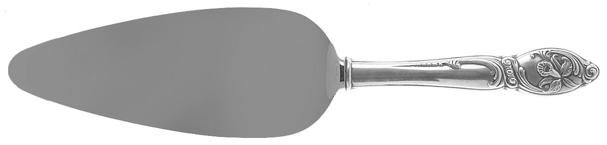 Enchanting Orchid (Sterling, 1950) Pie Server with Stainless Blade by Westmorland Silver-1