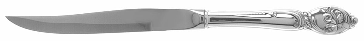 Enchanting Orchid (Sterling, 1950) Individual Steak Knife Hollow Handle by Westmorland Silver-1