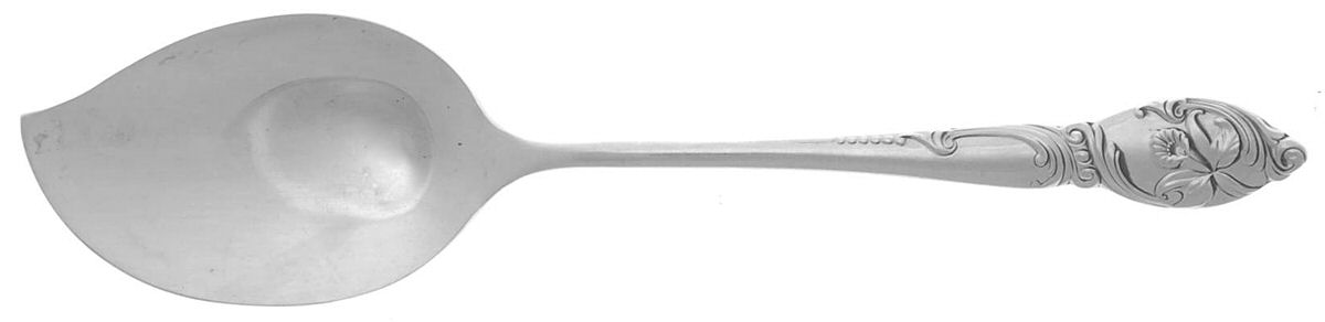 Enchanting Orchid (Sterling, 1950) Large Solid Jelly Server by Westmorland Silver-1