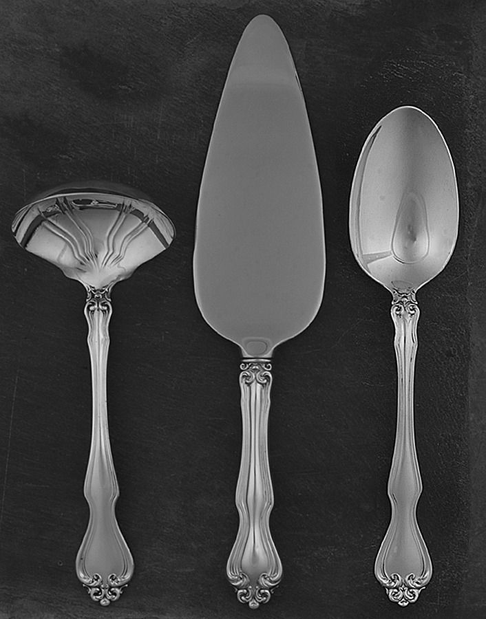 George & Martha Washington (Sterling, 1940) 3 Piece Completer Set by Westmorland Silver-1