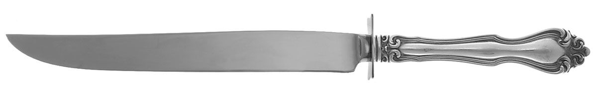 George & Martha Washington (Sterling, 1940) Carving Knife Small with Stainless Blade HC by Westmorland Silver-1