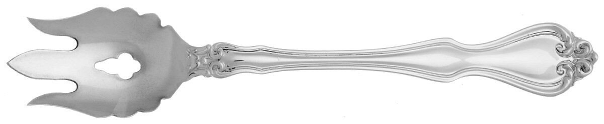 George & Martha Washington (Sterling, 1940) Vegetable Serving Fork Solid  HC by Westmorland Silver-1