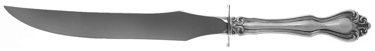 George & Martha Washington (Sterling, 1940) Small Carving Knife W/Sterling Guard by Westmorland Silver-1
