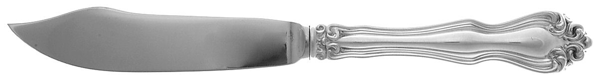 George & Martha Washington (Sterling, 1940) Individual Fish Knife with Stainless Blade by Westmorland Silver-1