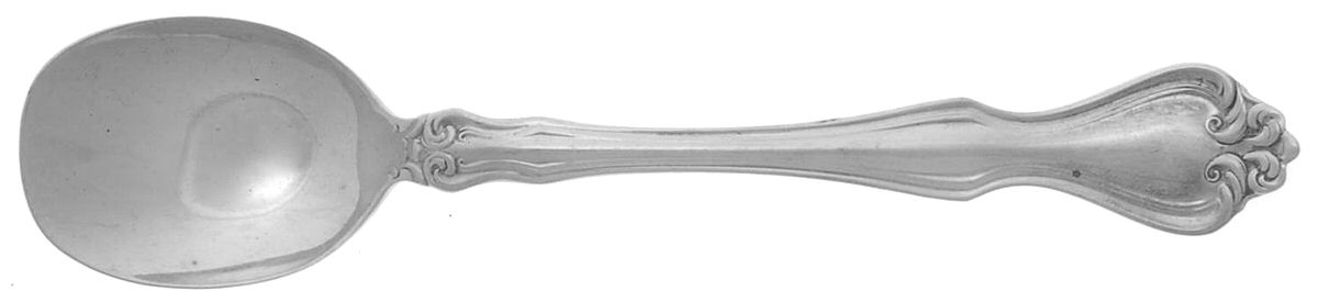 George & Martha Washington (Sterling, 1940) Large Sherbet Spoon by Westmorland Silver-1
