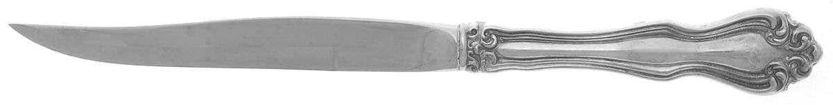 George & Martha Washington (Sterling, 1940) Individual Steak Knife w/Bevel Blade by Westmorland Silver-1