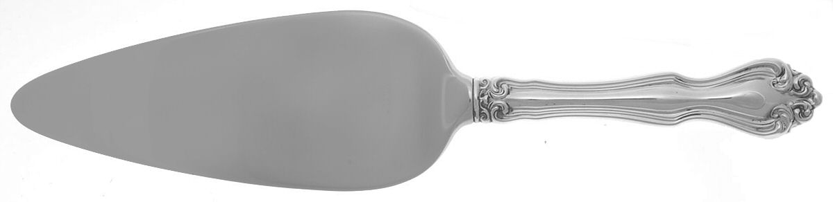 George & Martha Washington (Sterling, 1940) Pie Server with Stainless Blade by Westmorland Silver-1