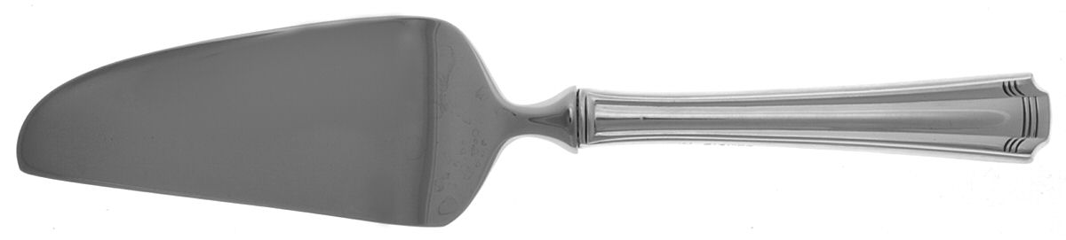 John & Priscilla (Sterling, 1940, No Monos) Cheese Knife with Stainless Blade by Westmorland Silver-1