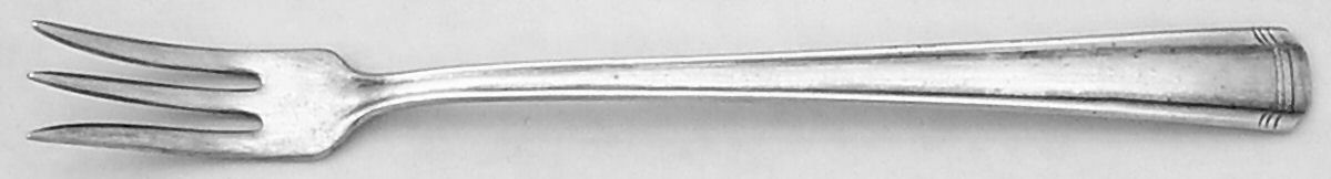 John & Priscilla (Sterling, 1940, No Monos) Cocktail/Seafood Fork by Westmorland Silver-1