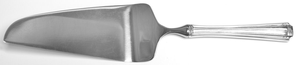 John & Priscilla (Sterling, 1940, No Monos) Pie & Cake Server with Stainless Blade by Westmorland Silver-1
