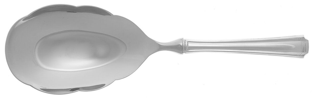 John & Priscilla (Sterling, 1940, No Monos) Rice Spoon-Stainless Bowl by Westmorland Silver-1