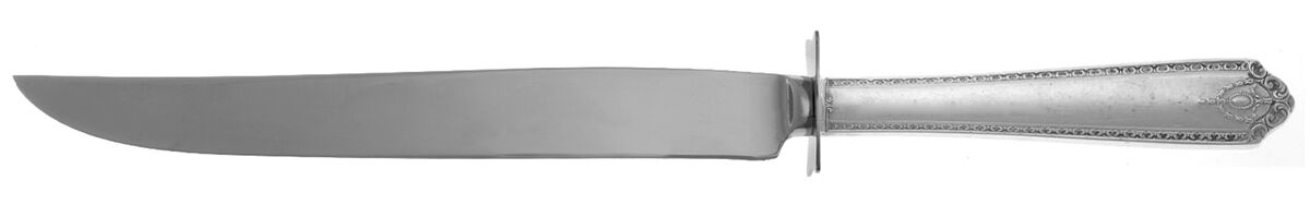 Lady Hilton (Sterling, 1940, No Monograms) Carving Knife Small with Stainless Blade HC by Westmorland Silver-1