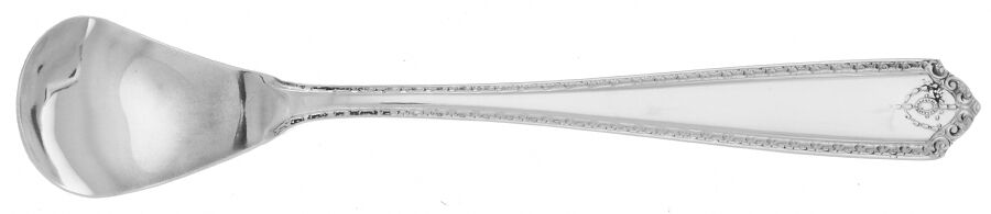 Lady Hilton (Sterling, 1940, No Monograms) Mustard Spoon Solid HC by Westmorland Silver-1