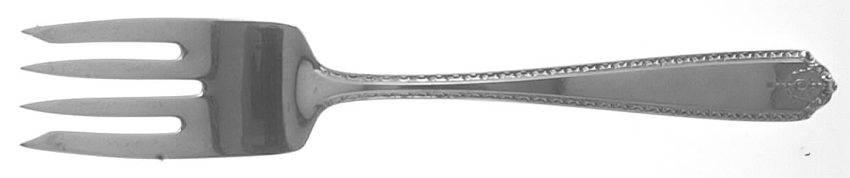 Lady Hilton (Sterling, 1940, No Monograms) Individual Salad Fork by Westmorland Silver-1