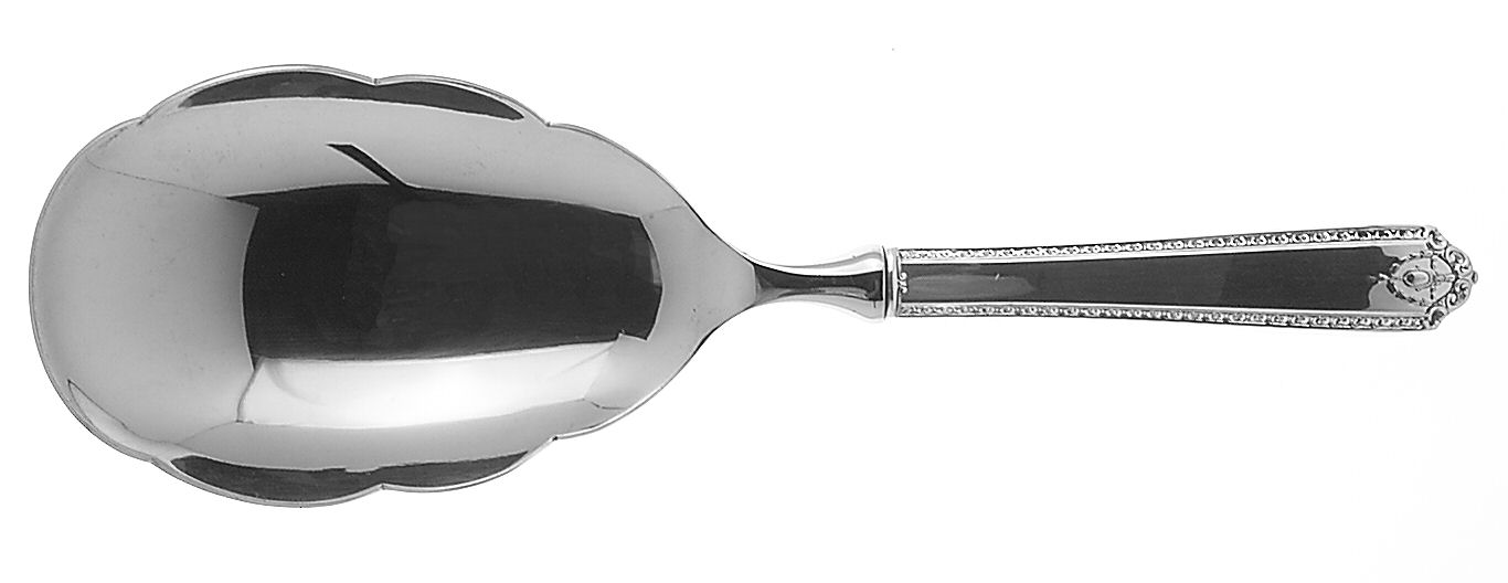 Lady Hilton (Sterling, 1940, No Monograms) Rice Spoon-Stainless Bowl by Westmorland Silver-1