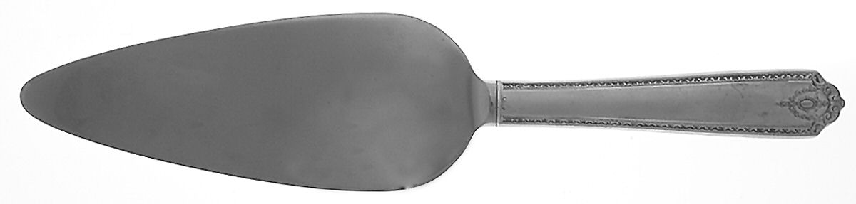 Lady Hilton (Sterling, 1940, No Monograms) Pie Server with Stainless Blade by Westmorland Silver-1