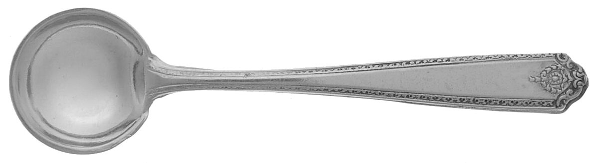 Lady Hilton (Sterling, 1940, No Monograms) Individual Salt Spoon by Westmorland Silver-1