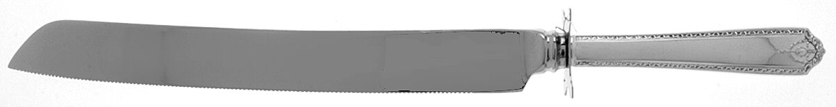 Lady Hilton (Sterling, 1940, No Monograms) Cake Slicer with Stainless Blade by Westmorland Silver-1