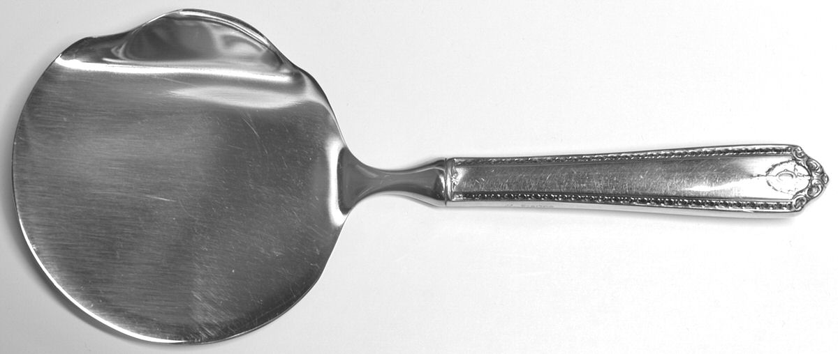 Lady Hilton (Sterling, 1940, No Monograms) Cranberry Server with Stainless Bowl by Westmorland Silver-1