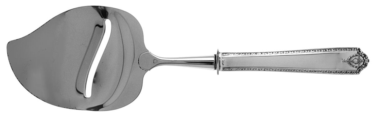 Lady Hilton (Sterling, 1940, No Monograms) Cheese Plane with Stainless Plane by Westmorland Silver-1