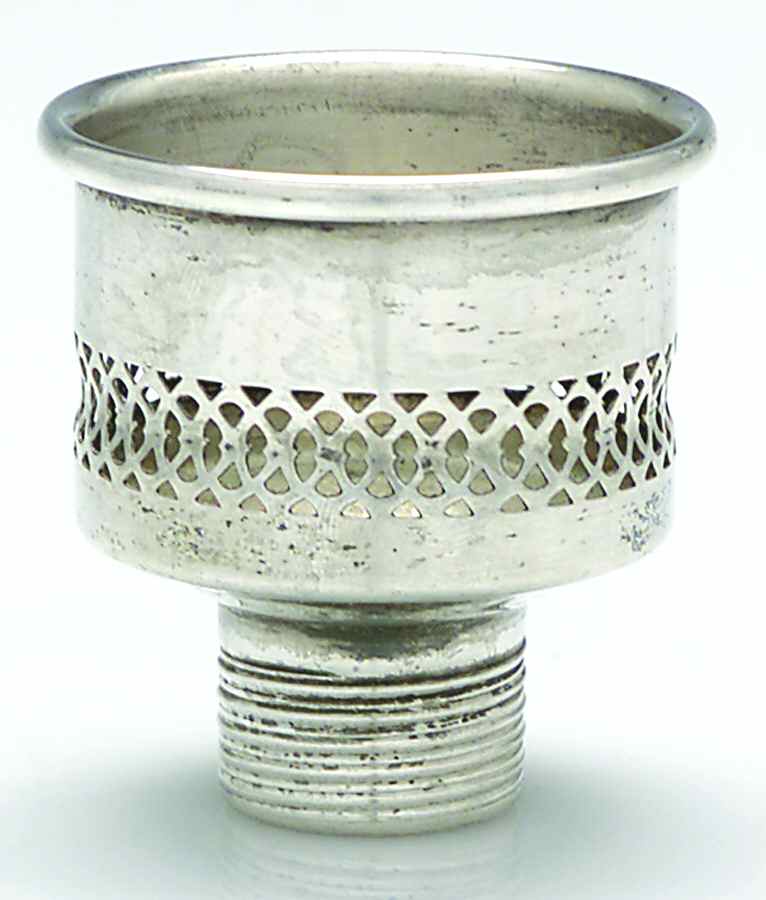 Sterling Hollowware 2" Pierced Candle Holder Peg by Westmorland Silver-1