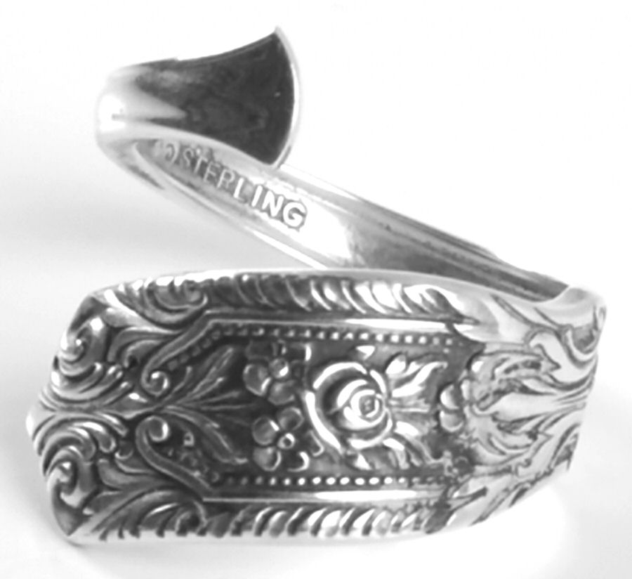 Milburn Rose (Sterling, 1940) Ring by Westmorland Silver-1