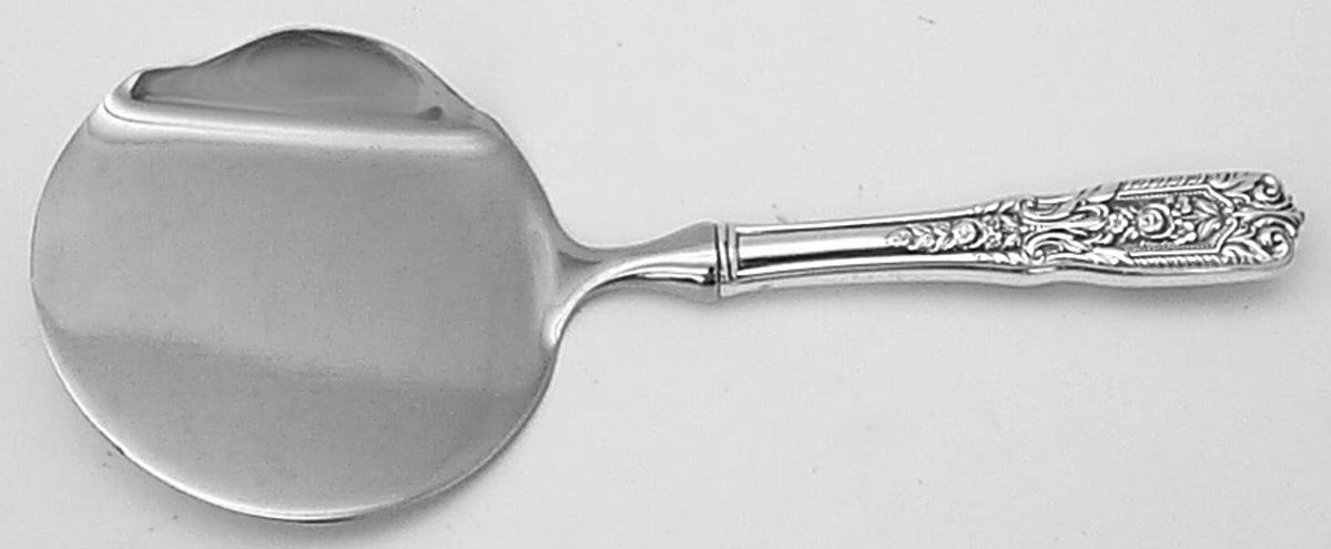Milburn Rose (Sterling, 1940) Cranberry Server with Stainless Bowl by Westmorland Silver-1