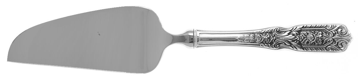 Milburn Rose (Sterling, 1940) Cheese Knife with Stainless Blade by Westmorland Silver-1