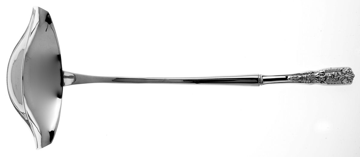 Milburn Rose (Sterling, 1940) Punch Ladle with Stainless Bowl by Westmorland Silver-1