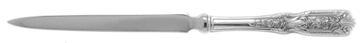 Milburn Rose (Sterling, 1940) Letter Opener with Stainless Blade by Westmorland Silver-1