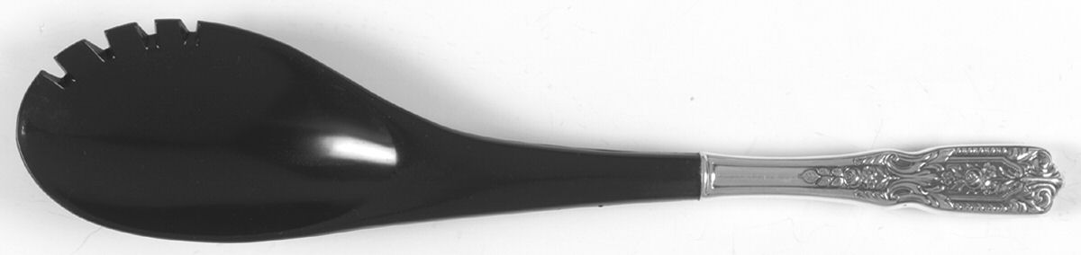 Milburn Rose (Sterling, 1940) Salad Serving Fork with Plastic Prongs by Westmorland Silver-1