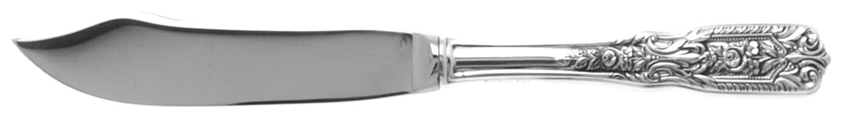 Milburn Rose (Sterling, 1940) Individual Fish Knife with Stainless Blade by Westmorland Silver-1