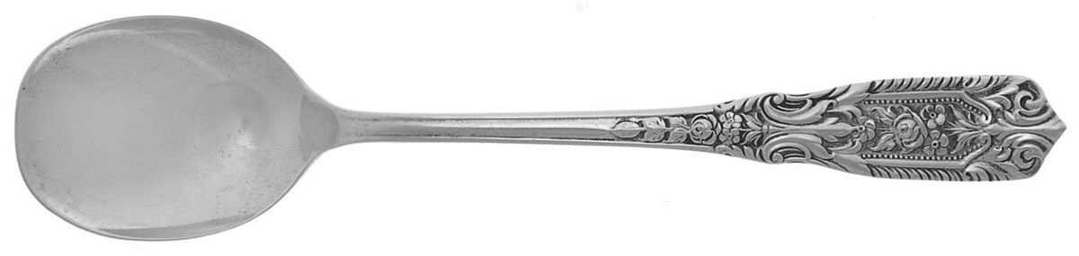 Milburn Rose (Sterling, 1940) Large Sherbet Spoon by Westmorland Silver-1