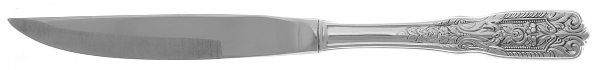 Milburn Rose (Sterling, 1940) Individual Steak Knife w/Bevel Blade by Westmorland Silver-1