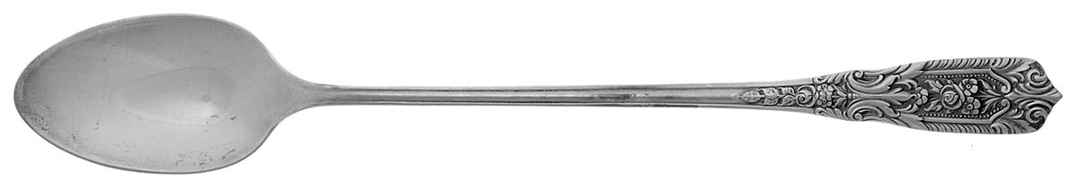 Milburn Rose (Sterling, 1940) Iced Tea Spoon by Westmorland Silver-1