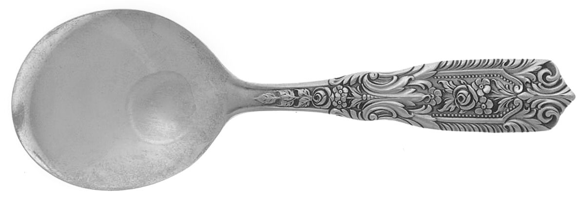 Milburn Rose (Sterling, 1940) Straight Handle Baby Spoon by Westmorland Silver-1