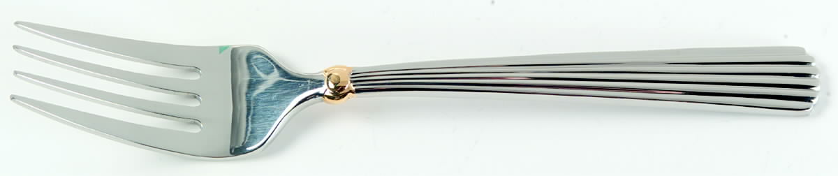 Carleton Gold (Stainless) Individual Salad Fork by Waterford-1