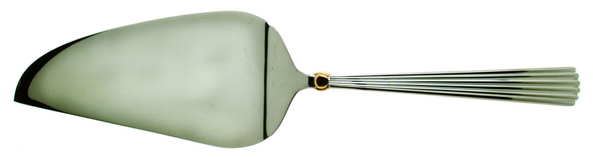 Carleton Gold (Stainless) Pie and Cake Server, Solid Piece by Waterford-1