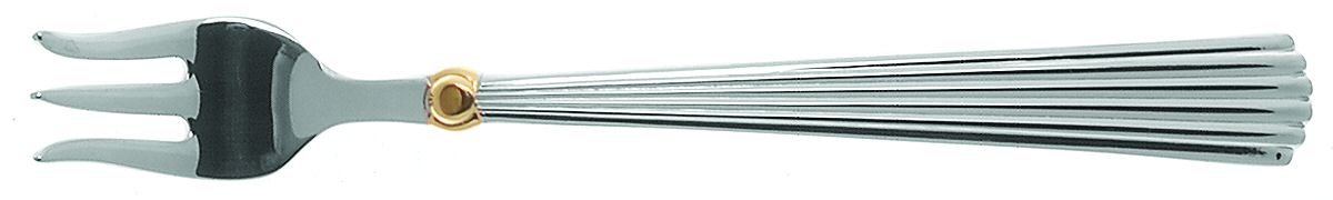 Carleton Gold (Stainless) Cocktail/Seafood Fork by Waterford-1