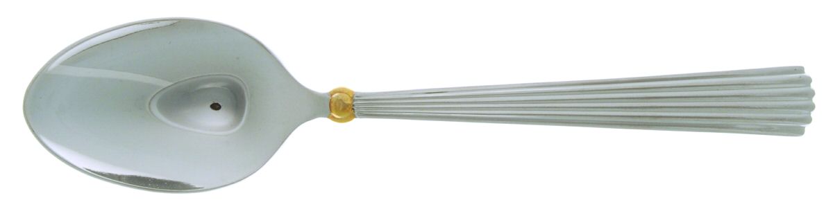 Carleton Gold (Stainless) Place/Oval Soup Spoon by Waterford-1