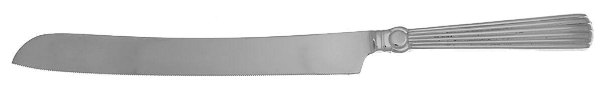 Carleton (Stainless) Wedding Cake Knife with Stainless Blade HC by Waterford-1