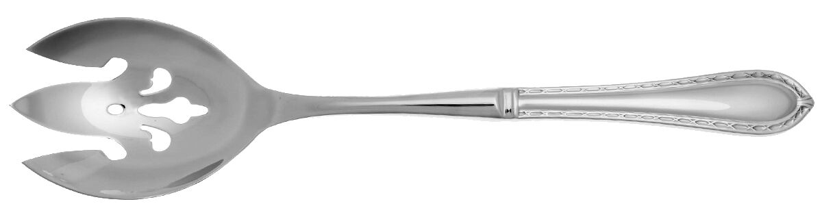 Powerscourt (Stainless) Salad Serving Fork with Stainless Prongs HC by Waterford-1