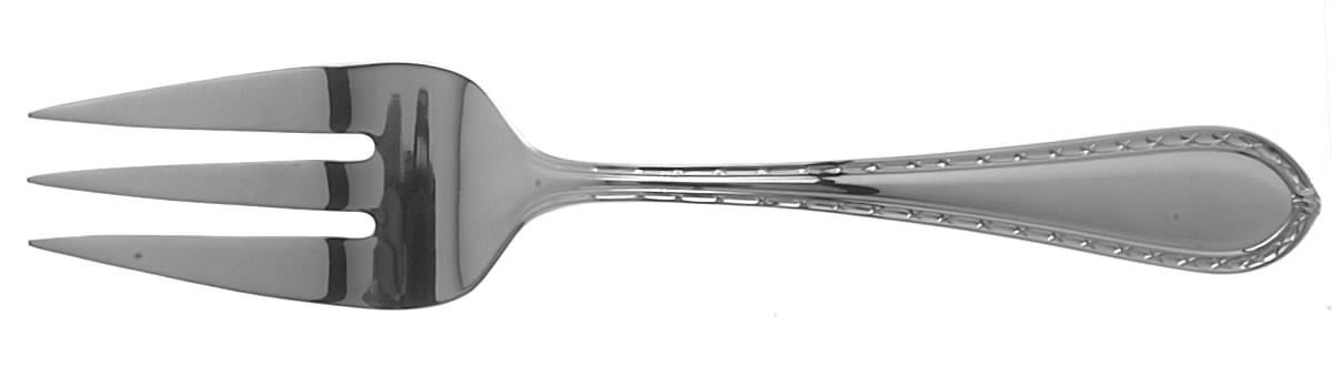Powerscourt (Stainless) Large Solid Cold Meat Serving Fork by Waterford-1